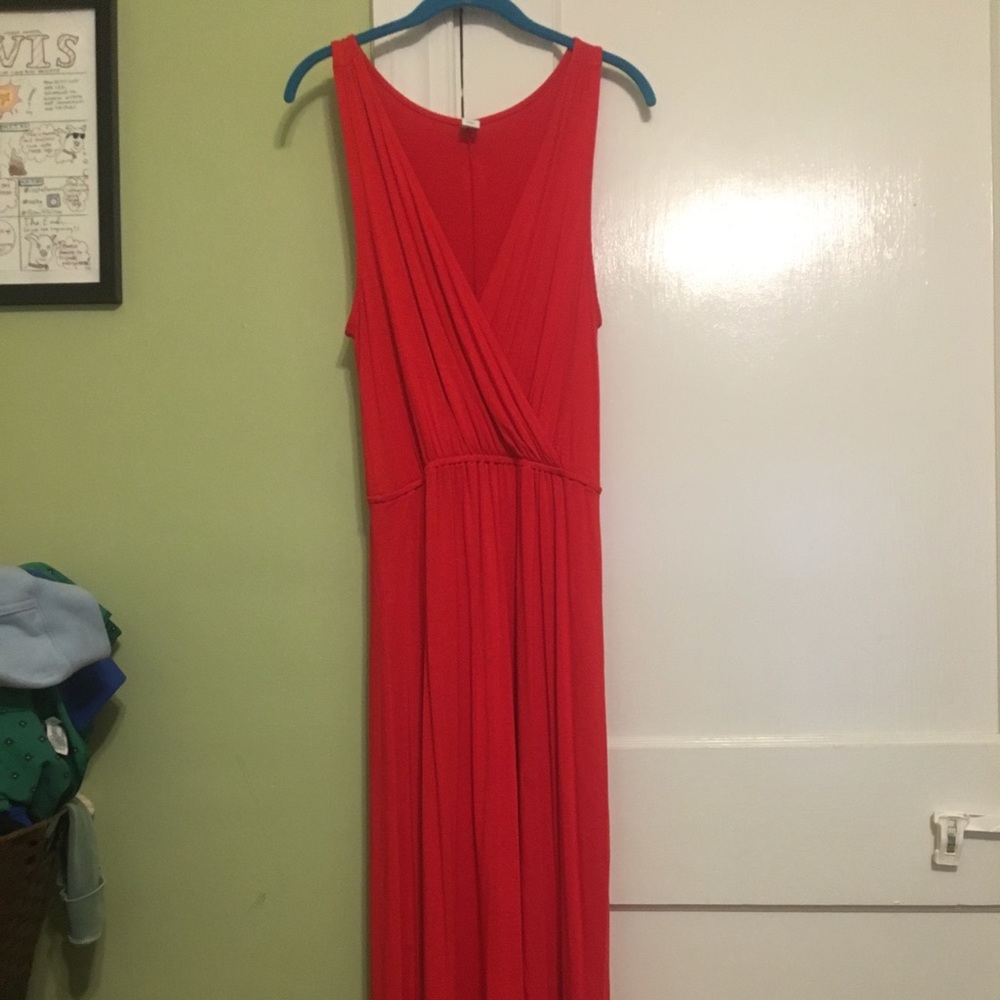 Hi-lo Red Dress